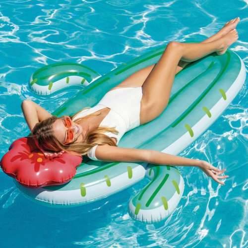 Madrac na Napuhavanje Intex Kaktus 140 x 185 x 28 cm (6 kom.) Cijena