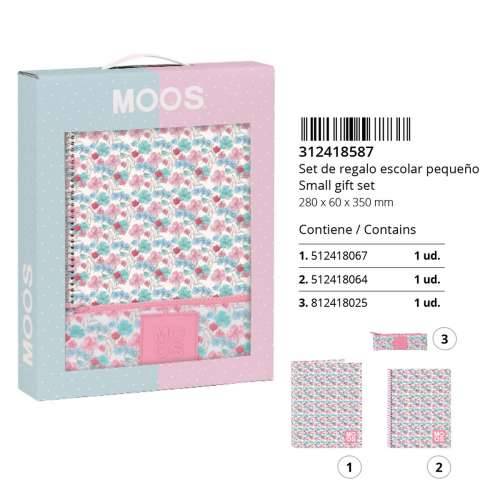 Uredski Set Moos Flores 28 x 35 x 6 cm 3 Dijelovi Cijena