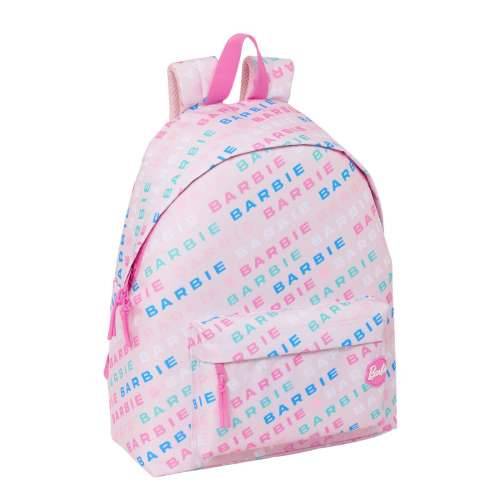Školski Ruksak Barbie Logomania Svetlo roza 33 x 42 x 15 cm Cijena