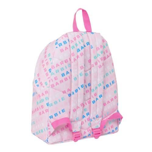 Školski Ruksak Barbie Logomania Svetlo roza 33 x 42 x 15 cm Cijena
