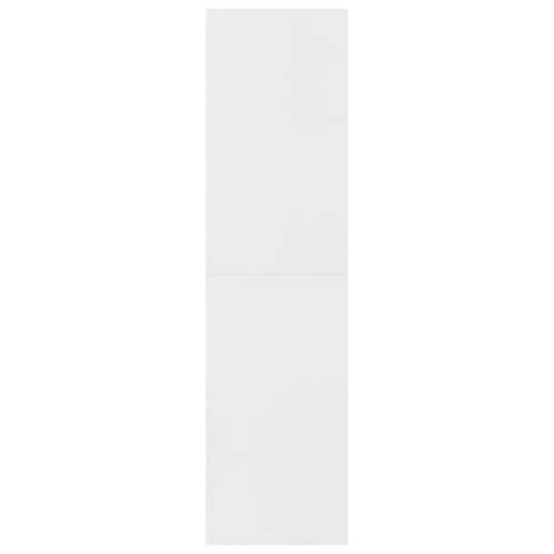 Ormarić za knjige / sobna pregrada bijeli 155x24x160 cm drveni Cijena