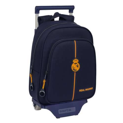 Školski Ruksak s Kotačima Real Madrid C.F. 2nd Kit 24/25 Mornarsko plava 27 x 33 x 10 cm Cijena
