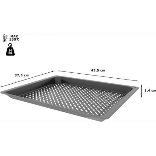 Kalup za Pečenje BOSCH HEZ629070 Antracitna Metal (4,5 cm) (37,4 cm) Cijena