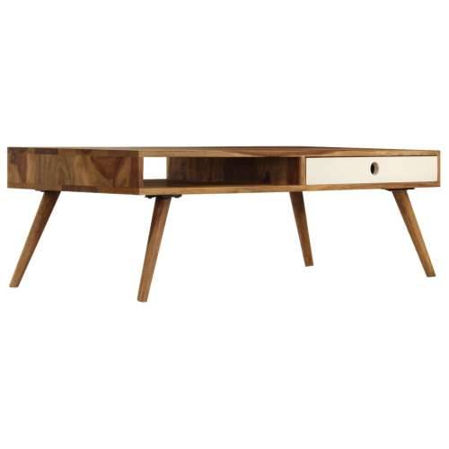 Stolić za kavu od masivnog drva akacije 110 x 50 x 35 cm Cijena