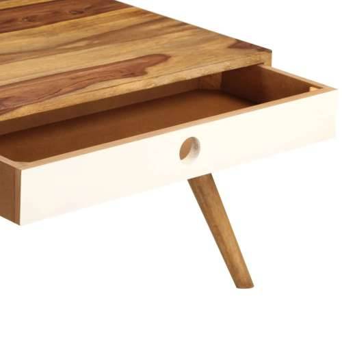 Stolić za kavu od masivnog drva akacije 110 x 50 x 35 cm Cijena