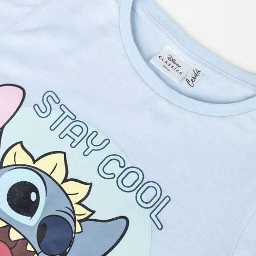 Pidžama Dječje Stitch Svetlo Plava Cijena