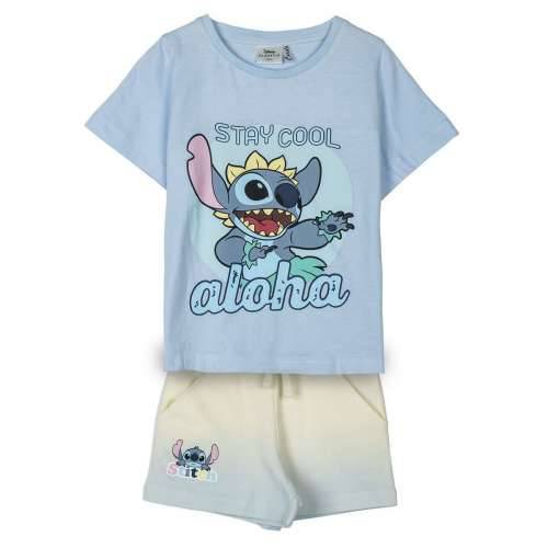 Pidžama Dječje Stitch Svetlo Plava Cijena