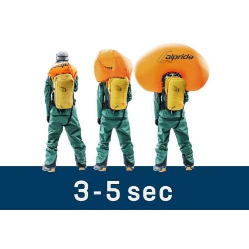 Planinarski ruksak Deuter Alproof Lite 22 Rumena Siva Oranžna 22 L Cijena