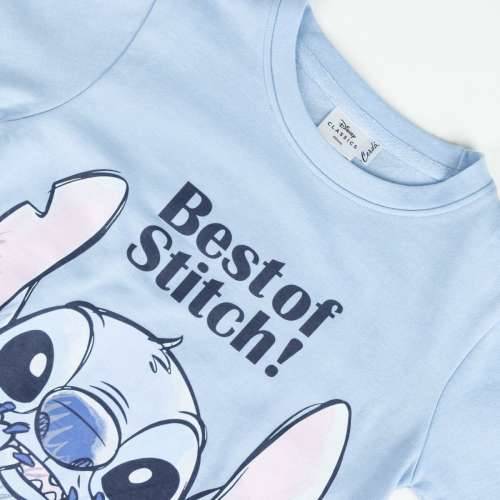 Dječja Trenirka Stitch Svetlo Plava Cijena