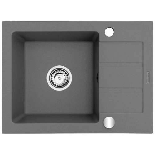 Jednostruki sudoper Maidsinks 62 x 44 cm Siva Cijena