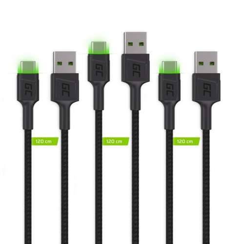 Adapter USB u USB-C Green Cell KABGCSET02 Crna 1,2 m (3 kom.) Cijena
