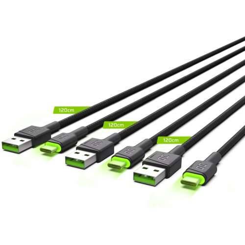 USB kabel Green Cell KABGCSET03 Crna 2 m Cijena