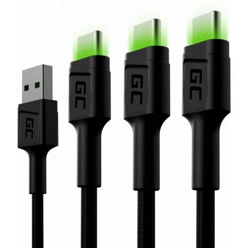 USB kabel Green Cell KABGCSET03 Crna 2 m Cijena
