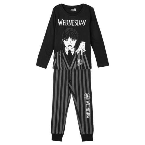 Pidžama Dječje Wednesday Tamno sivo Cijena