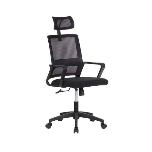 Uredska stolica EDM 75189 Crna Ergonomski Cijena