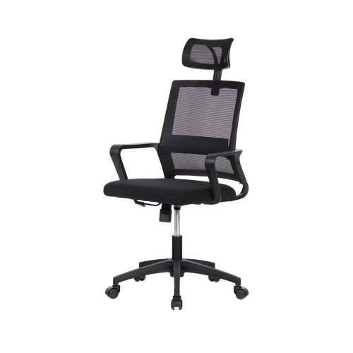 Uredska stolica EDM 75189 Crna Ergonomski Cijena