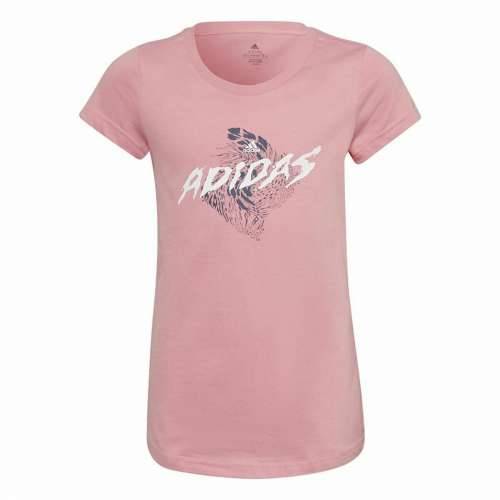 Dječje Majica Kratkih Rukava Adidas  Graphic  Roza Cijena