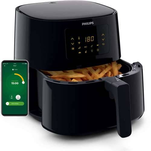 Friteza na Zrak Philips HD9280/70 Crna Srebrna 2000 W 6,2 L Cijena
