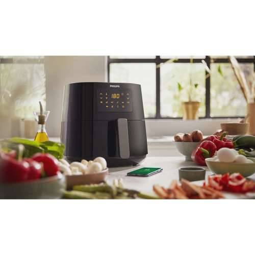 Friteza na Zrak Philips HD9280/70 Crna Srebrna 2000 W 6,2 L Cijena