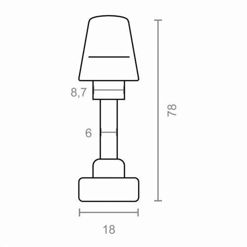 Poluga za kvaku EDM 85444 10098 Zamak 78 x 6 mm S otključavanjem Cijena
