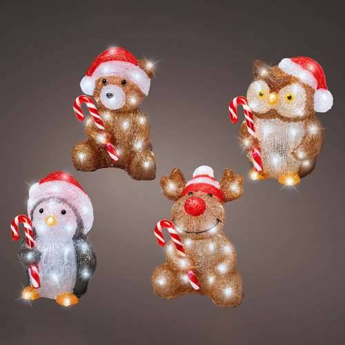 Ukrasna figura za vrt 491338 Životinje Crăciun 17,8 x 17,2 x 23,5 cm Cijena