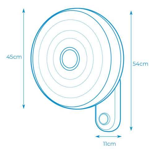 Zidni Ventilator EDM 33526 Bijela 50 W 55 W Ø 45 cm Cijena