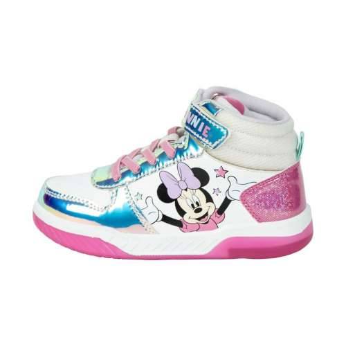 Sportske tenisice s LED svjetlima Minnie Mouse Srebrna Cijena