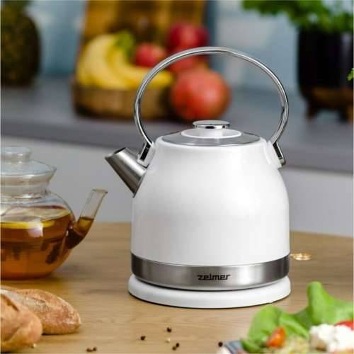 Kuhalo Zelmer ZCK7940 Bijela Siva Nehrđajući Čelik 2200 W 1,5 L Cijena