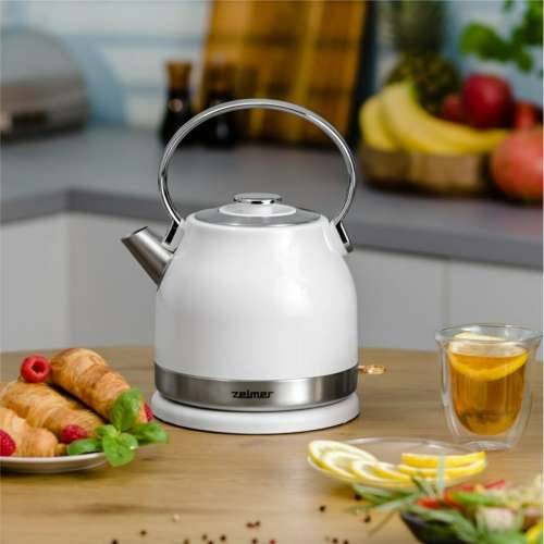 Kuhalo Zelmer ZCK7940 Bijela Siva Nehrđajući Čelik 2200 W 1,5 L Cijena