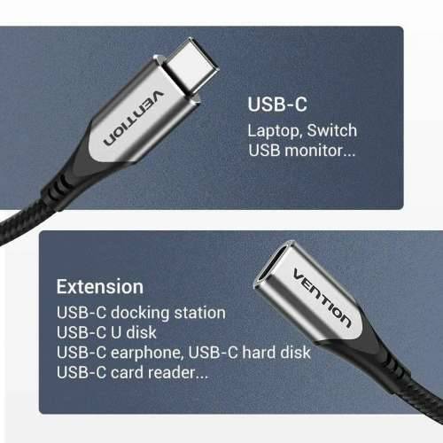 Produžni USB Kabel Vention TABHF 1 m Siva (1 kom.) Cijena