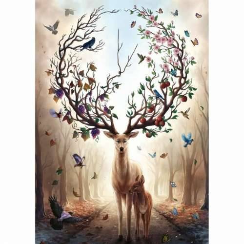 Puzzle Ravensburger magic deer Cijena