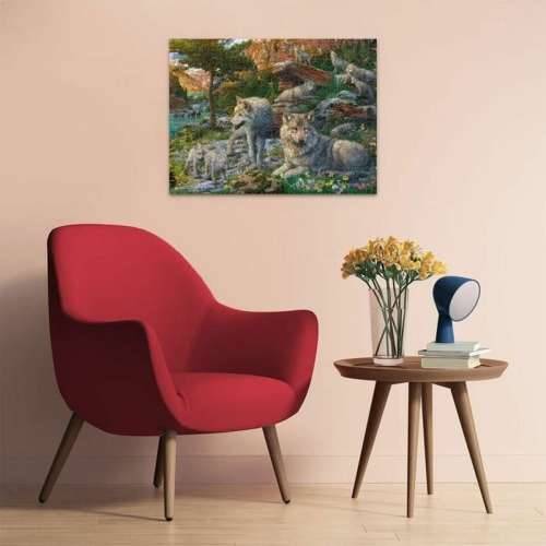 Puzzle Ravensburger Wolves in Spring Cijena