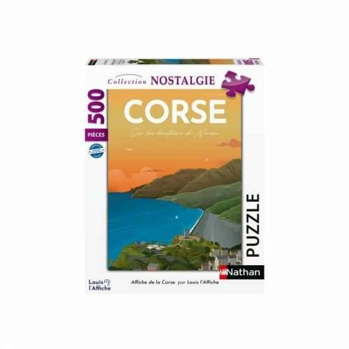 Puzzle Nathan Affiche de la Corse Cijena