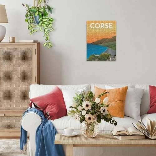Puzzle Nathan Affiche de la Corse Cijena