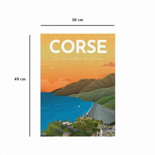 Puzzle Nathan Affiche de la Corse Cijena