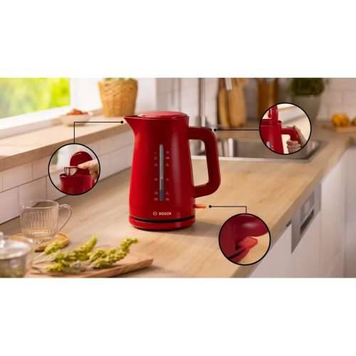 Kuhalo BOSCH TWK 3M124 Crvena Plastika 2400 W 1,7 L Cijena
