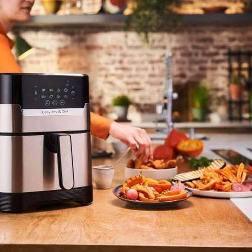 Friteza na Zrak Tefal EY505D15 4,2 L Crna Siva Čelik Cijena
