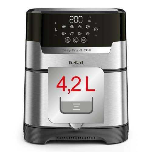 Friteza na Zrak Tefal EY505D15 4,2 L Crna Siva Čelik Cijena