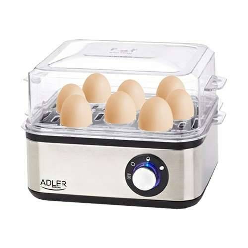 Kuhalo za jaja Adler AD 4486 Crna 800 W Cijena