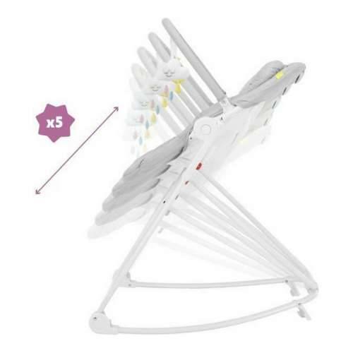 Ležaljka za Bebe Badabulle Compact’up High Siva Cijena