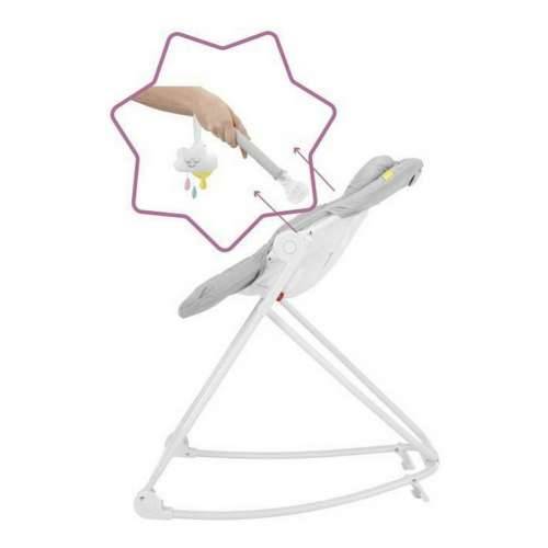 Ležaljka za Bebe Badabulle Compact’up High Siva Cijena