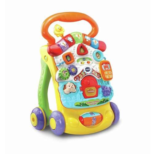 Tricikl Vtech Super Trotteur Parlant 2 En 1 Orange (FR) Pisana Cijena