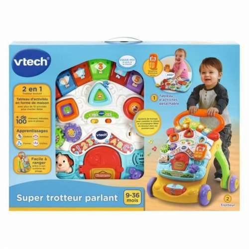 Tricikl Vtech Super Trotteur Parlant 2 En 1 Orange (FR) Pisana Cijena