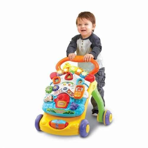 Tricikl Vtech Super Trotteur Parlant 2 En 1 Orange (FR) Pisana Cijena