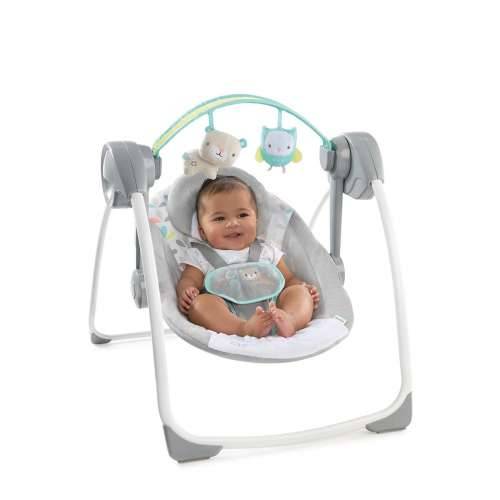 Stolica za ljuljanje Ingenuity Comfort 2 Go ™ Compact Swing Fanciful Forest Cijena