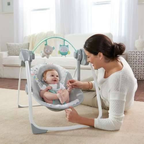 Stolica za ljuljanje Ingenuity Comfort 2 Go ™ Compact Swing Fanciful Forest Cijena