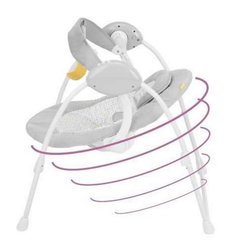 Naslonjač za ljuljanje Badabulle Candy Comfort Swing Siva Bijela Cijena