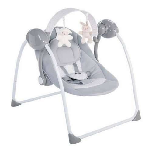 Naslonjač za ljuljanje Chicco Relax & Play Swing Siva Bijela Cijena