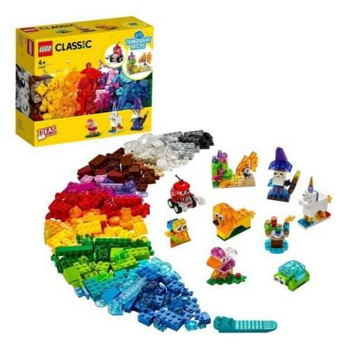 Igra Gradnje Classic Transparent Bricks Lego 11013 Pisana Cijena