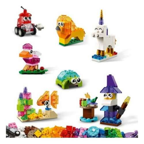 Igra Gradnje Classic Transparent Bricks Lego 11013 Pisana Cijena